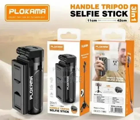3 in 1 Tripod Selfie Stick