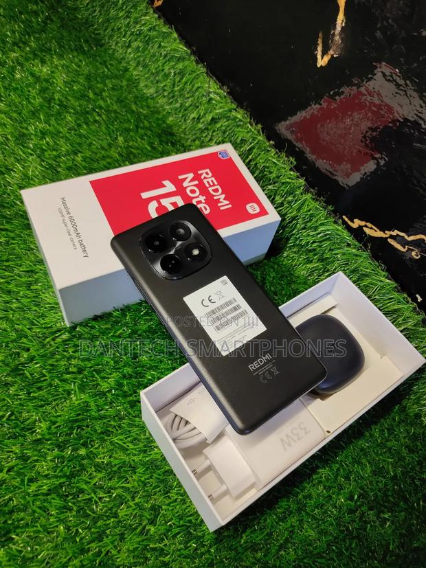 New Xiaomi Redmi Note 15 256 GB Black - thumbnail 3