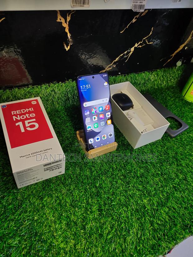 New Xiaomi Redmi Note 15 256 GB Black - thumbnail 5