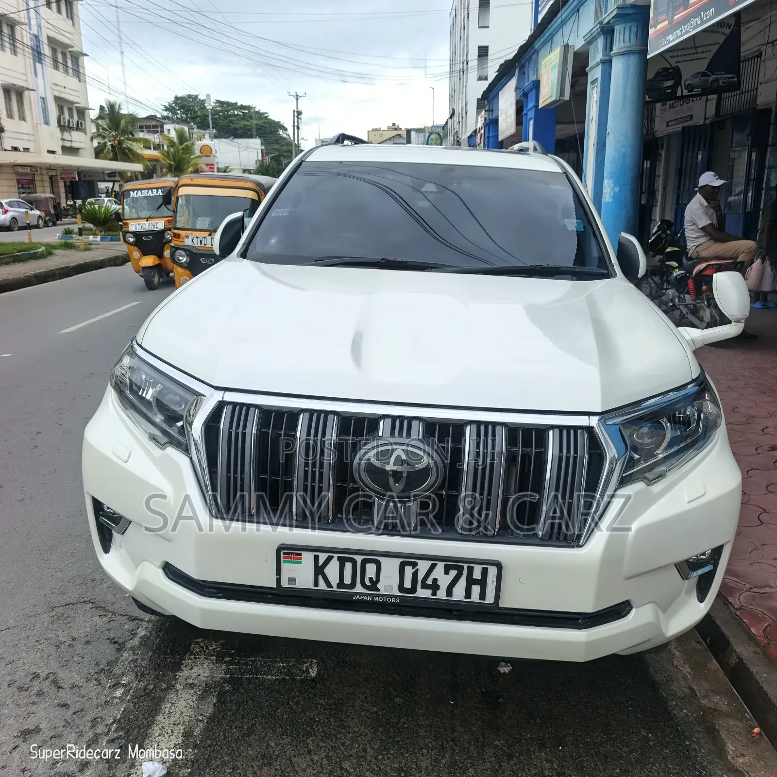 Toyota Land Cruiser Prado 2016 White