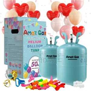 Helium Balloon Cylinder – Fills Up to 50 Balloons