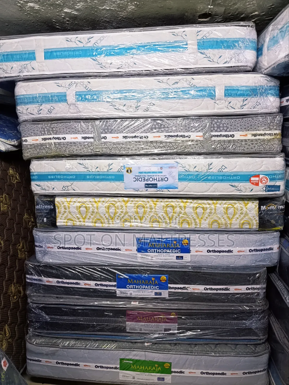 Recommended Orthopedic Spring Mattresses. Delivery Services Available.