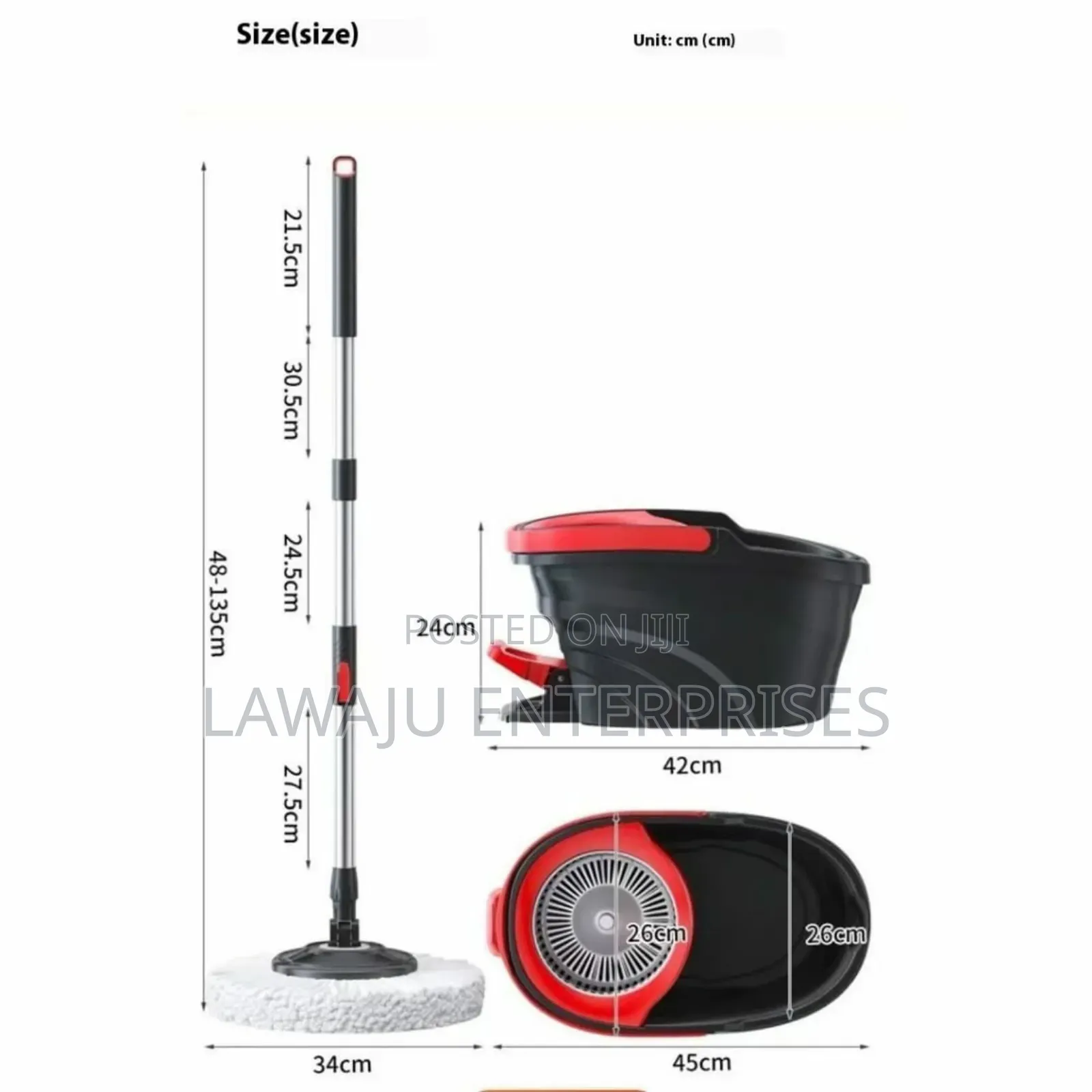 Foot Wringer Mop Bucket