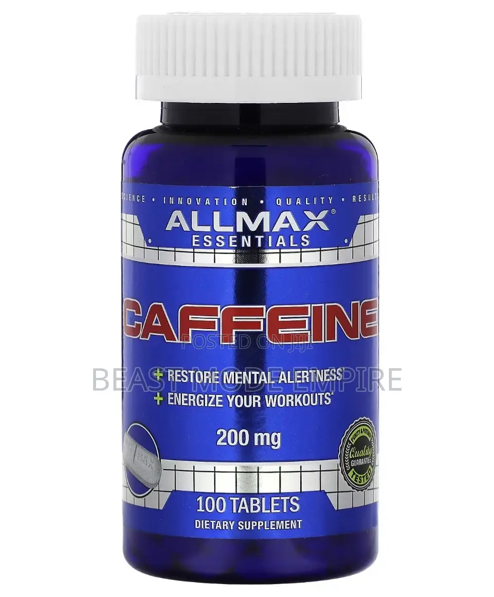 Caffeine,Restore Mental Alertness,Energize Your Workout,Made in Usa