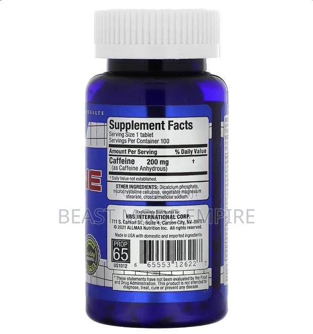 Caffeine,Restore Mental Alertness,Energize Your Workout,Made in Usa - thumbnail 2