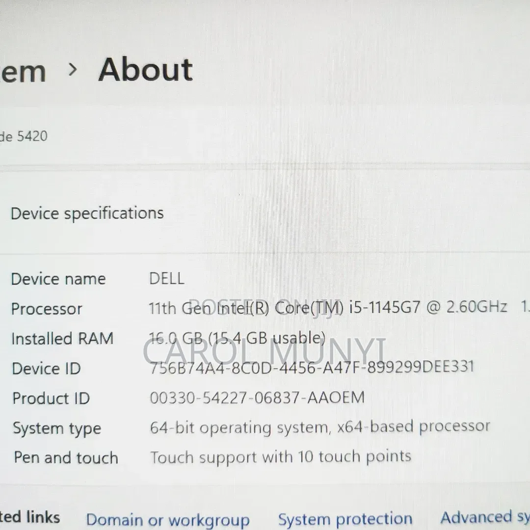 Laptop Dell Latitude 5420 16GB Intel Core i5 SSD 256GB
