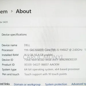 Laptop Dell Latitude 5420 16GB Intel Core i5 SSD 256GB