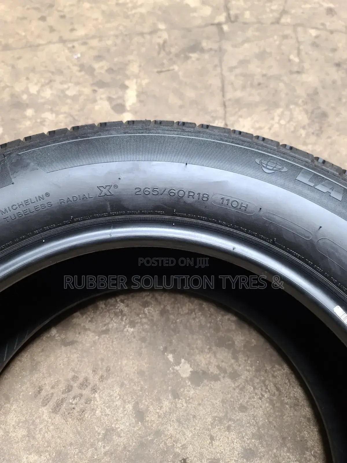 265/60 R18 Michelin Tyres 110 H Latitude Tourer H/P