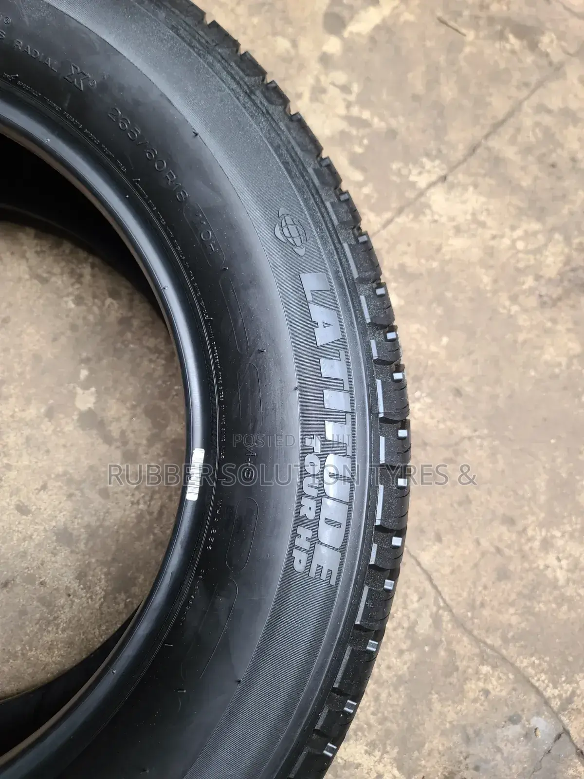 265/60 R18 Michelin Tyres 110 H Latitude Tourer H/P
