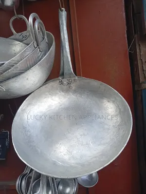 Deep Heavy Duty Aluminium Pan/Karai.
