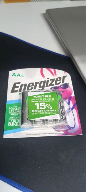 Brand New Energizer Rechargeable Batteries 4aa
