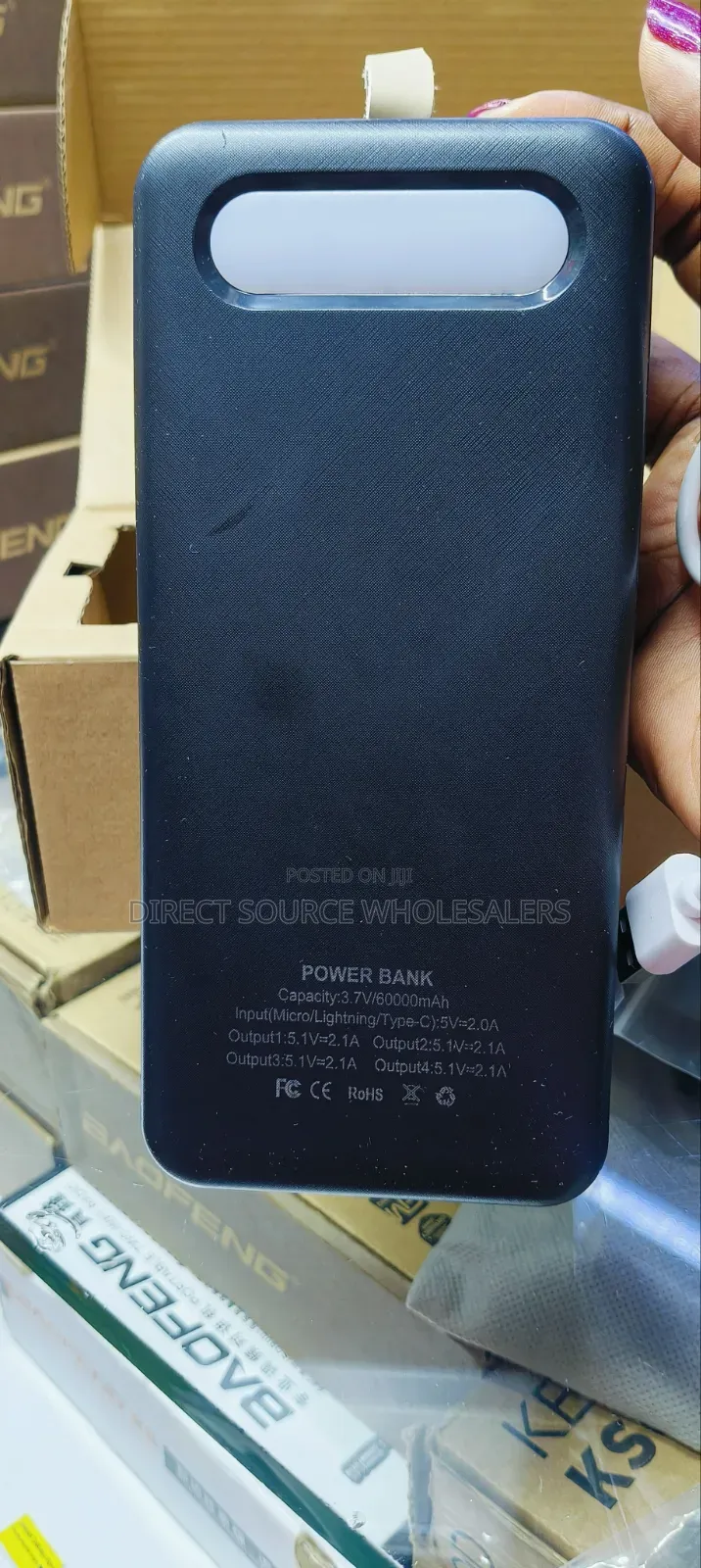 Brand New High Quality Portable Power Bank With 60000mah