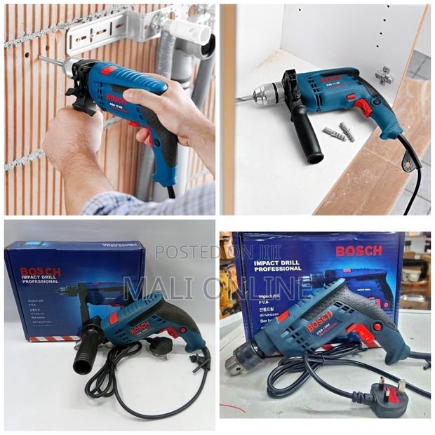 Bosch Impact Drill 600w Electric Power Drill Reversible Keyed