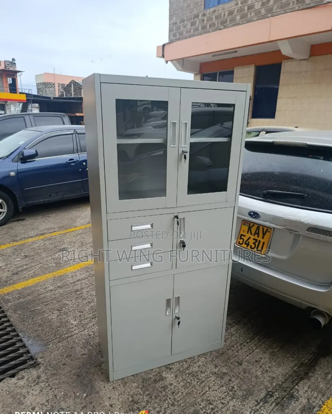 Safe Cabinet Steel Cabinet Front Glass