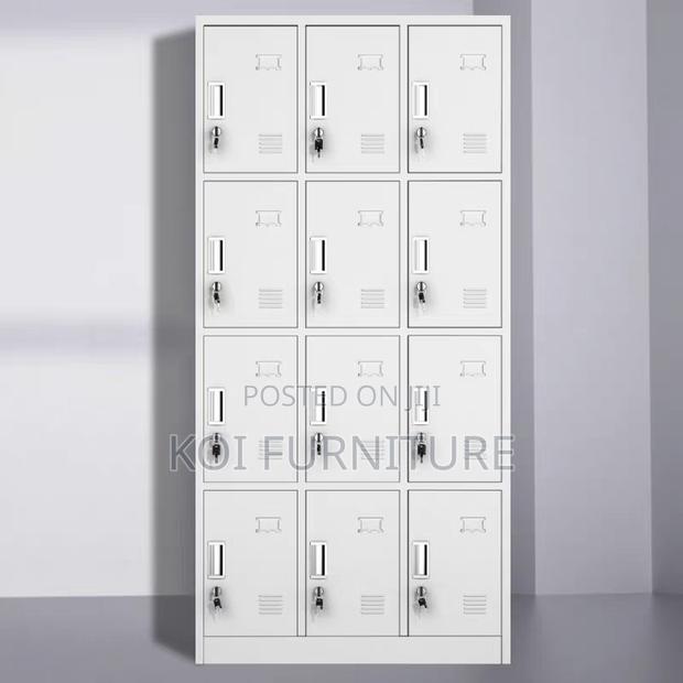 Office Cabinet; 12 Lockers Venneter Office Cabinet - thumbnail 2