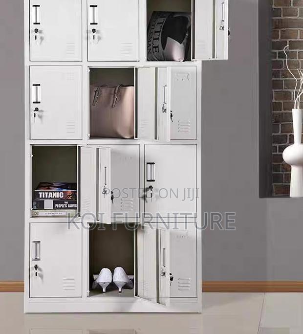 Office Cabinet; 12 Lockers Venneter Office Cabinet - thumbnail 4