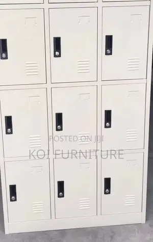 Office Cabinet; 12 Lockers Venneter Office Cabinet