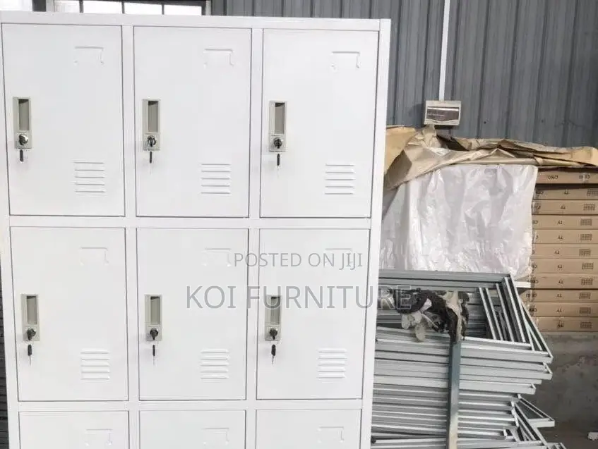 Office Cabinet; 12 Lockers Venneter Office Cabinet