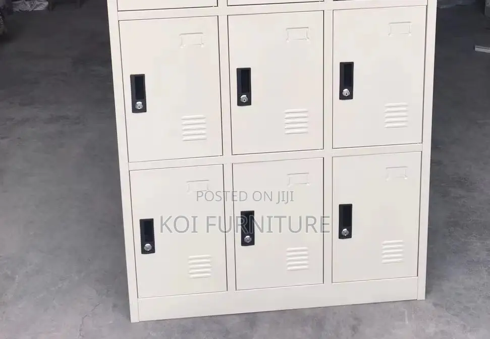 Office Cabinet; 12 Lockers Venneter Office Cabinet