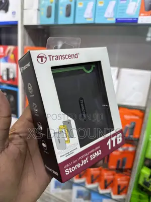 Transcend 1tb External Hard Disk (Portable)