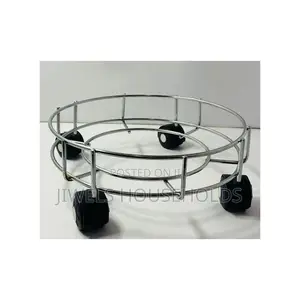 Stainless Steel Movable Gas Cylinder Trolley