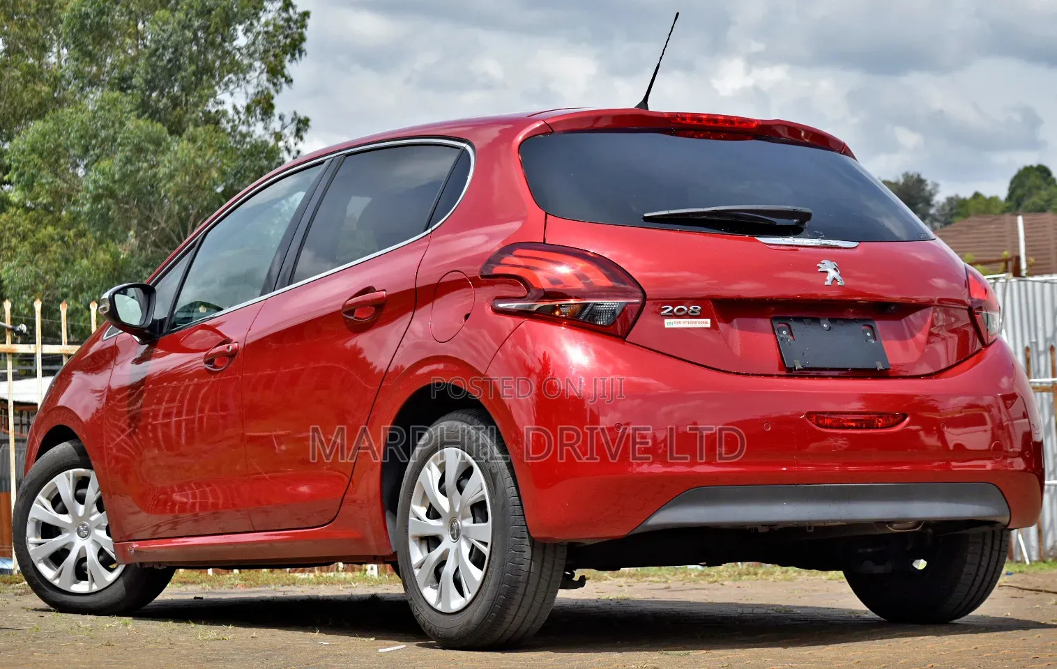 Peugeot 208 2019 Red