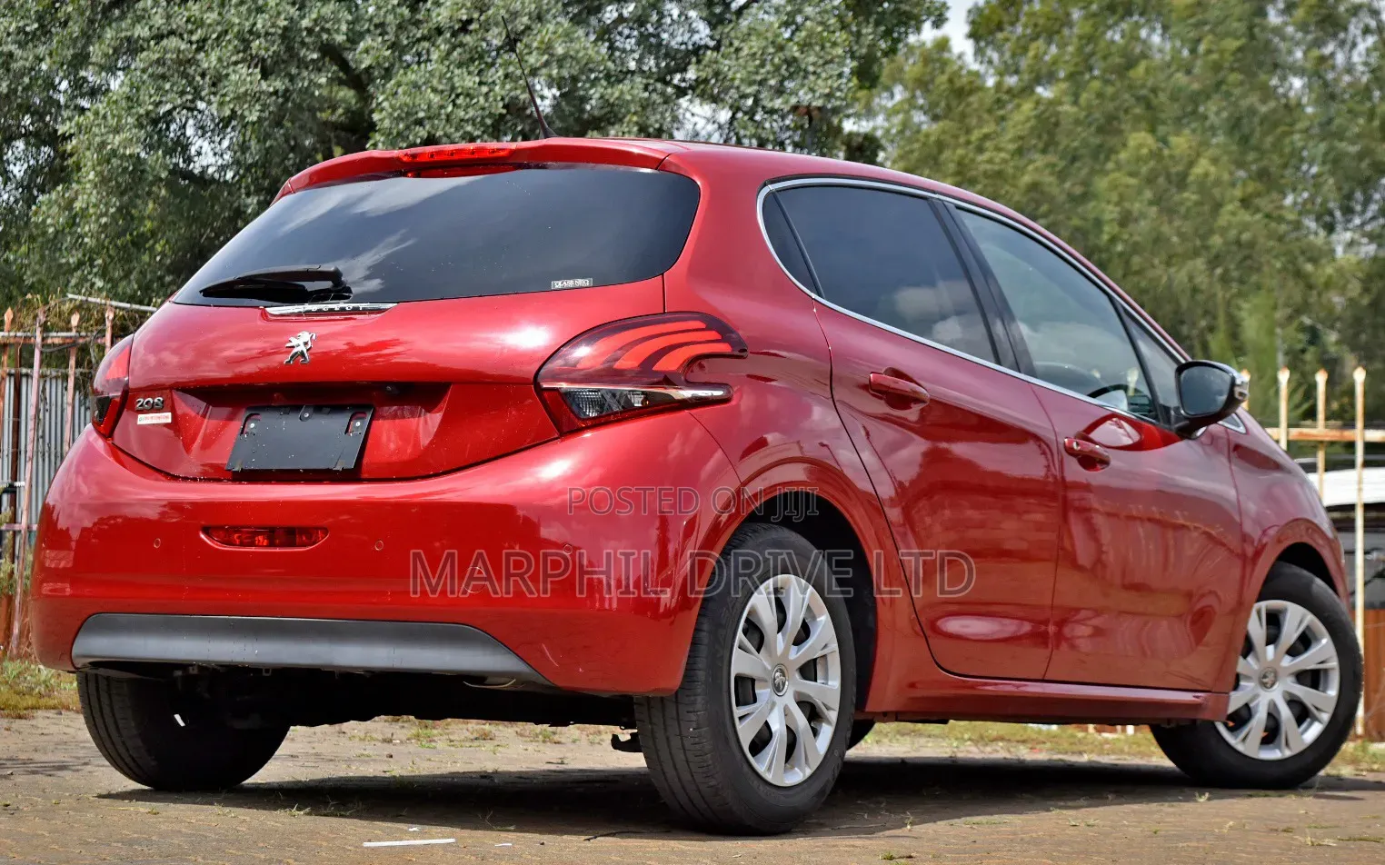 Peugeot 208 2019 Red