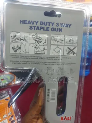 Sali Brand Heavy Duty 3-Way Staple Gun.