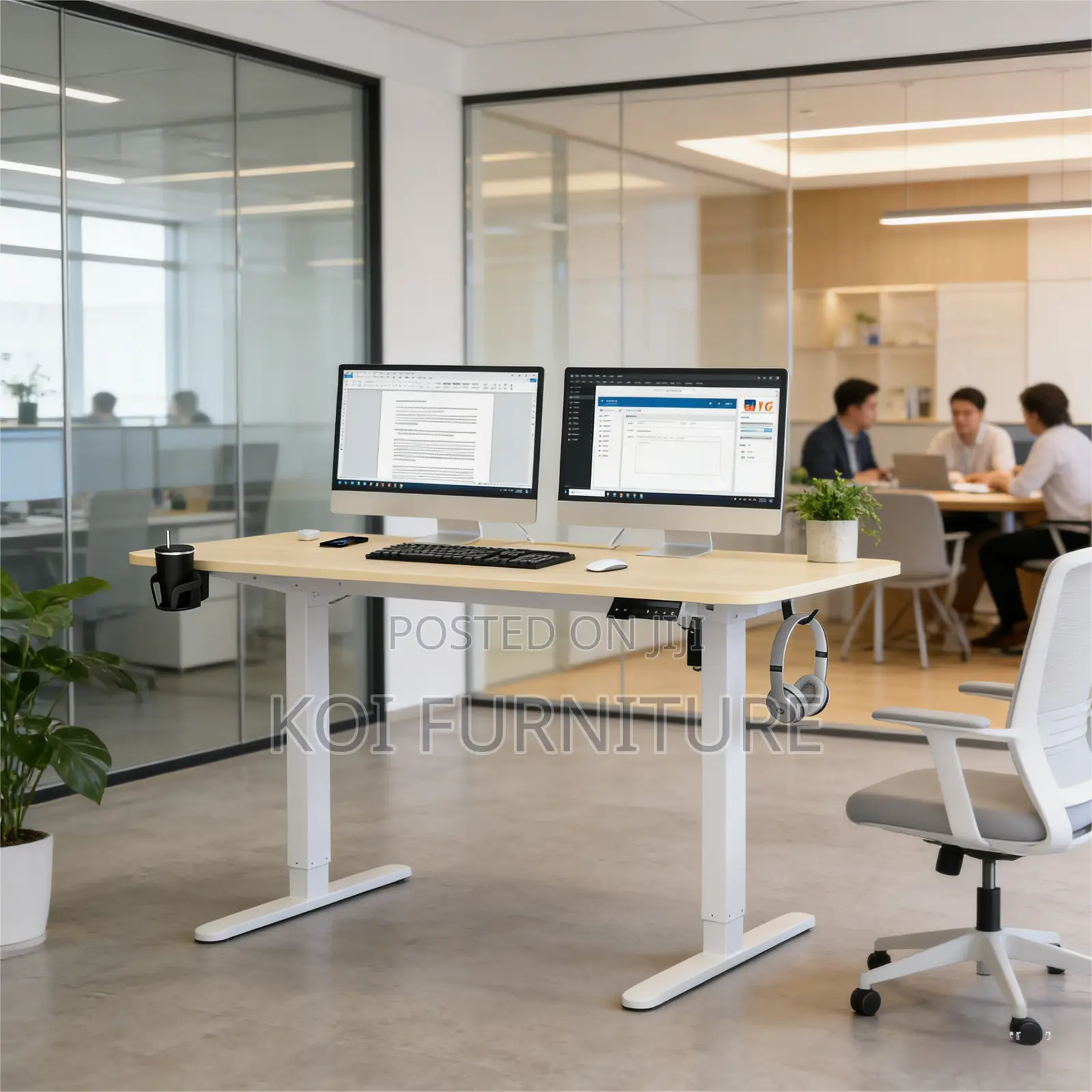 Office Dek; 1.2 Meters Noovade Adjustable Desk
