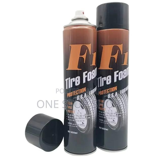 Tire Foam Helps Prevent Cracking Fading Restoring Deep Black Shine - main view