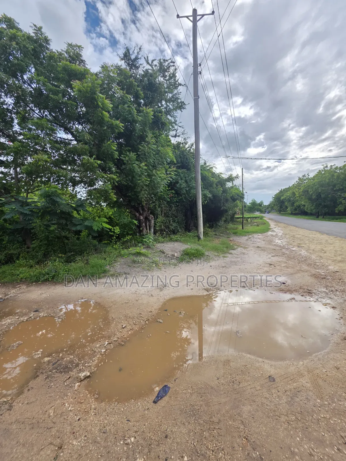 3 Acres for Sale as a Block Touching Diani Beach Road