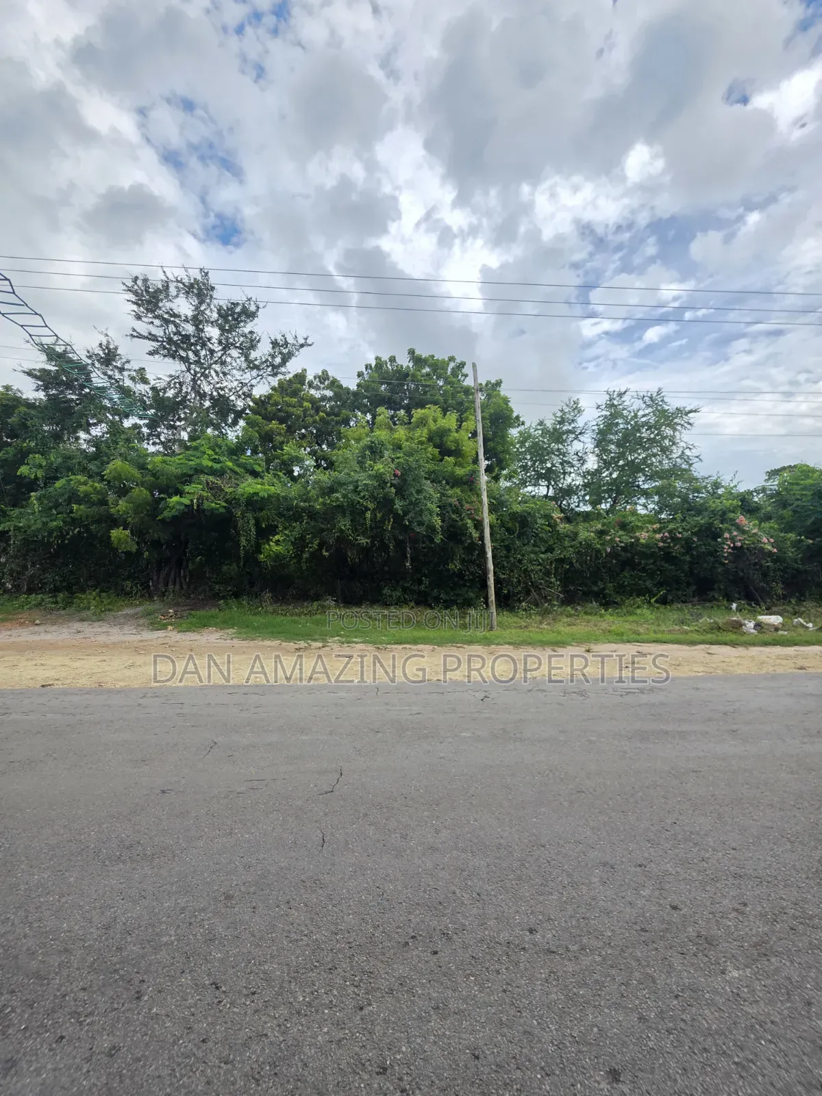 3 Acres for Sale as a Block Touching Diani Beach Road