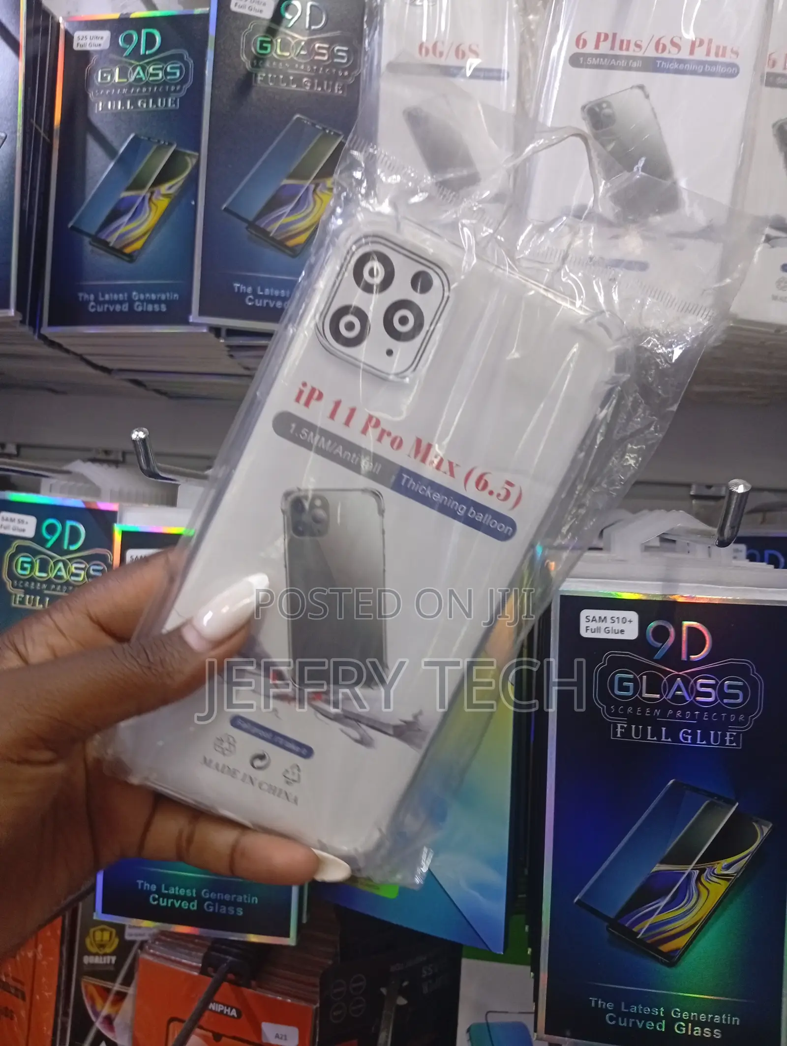 Ibay Apple iPhone 11 Pro Max Transparent Soft Silicone Back