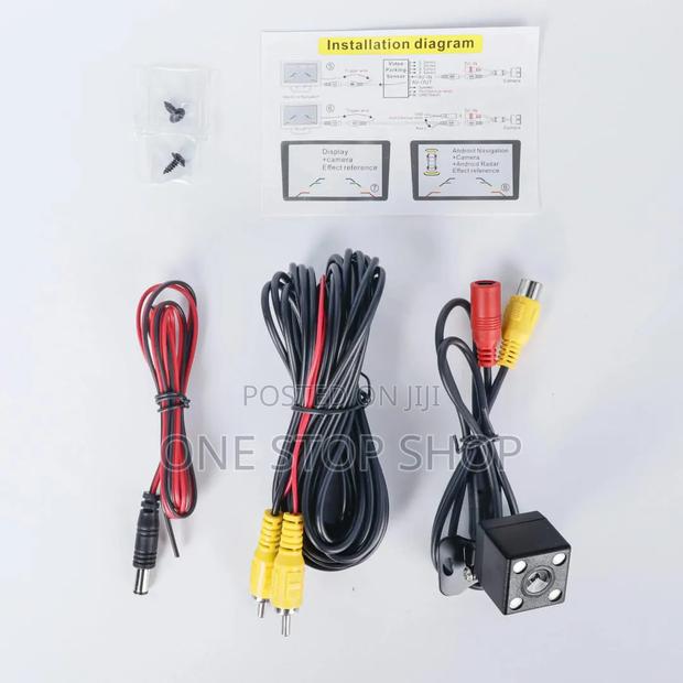 Waterproof Reverse Camera Features 170° Wide Angle View