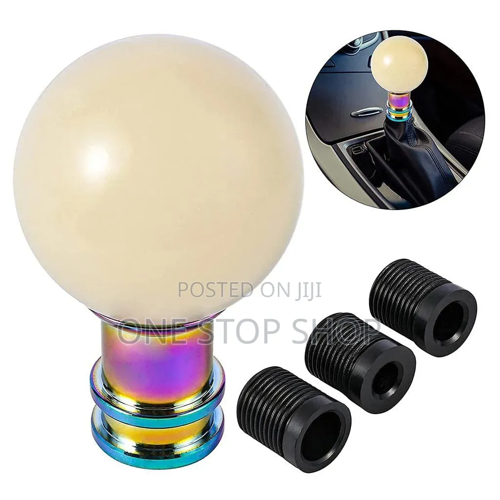 Round Ball _Style Gear Shift Knob Crystal Bubble Design