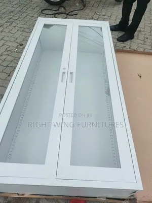 2-Door Glass Display Cabinet