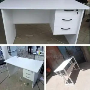 White Office Desk