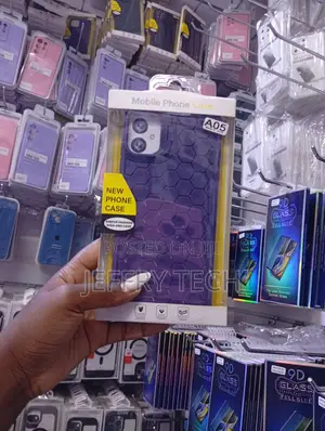 Purple Honeycomb Case Is Specifically for the Samsung Galaxy A05