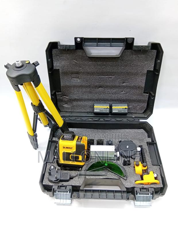Dewalt Laser Level Kit Self Leveling Line Laser 1.2m Tripod 2 Battery
