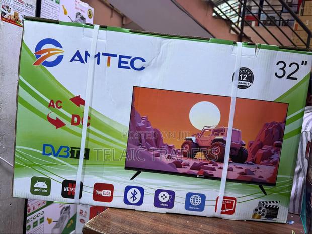 Amtec 32 Inches Ac/Dc Smart Android - thumbnail 2
