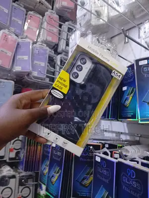 Honeycomb-Patterned Phone Case Designed for the Samsung Galaxy A54