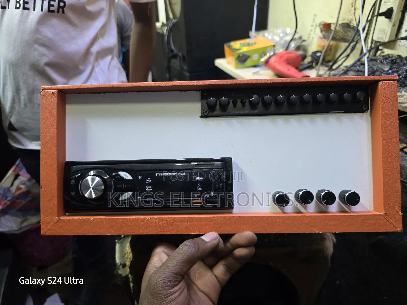 Clea Home Amplifier With Sony Radio.
