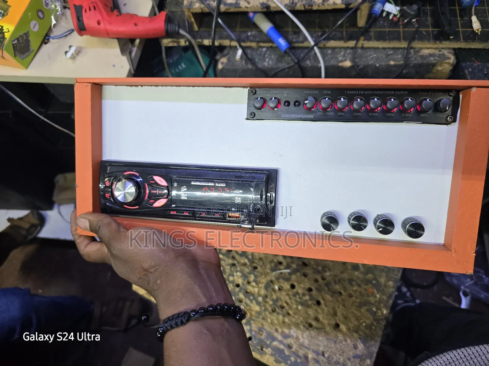 Clea Home Amplifier With Sony Radio.