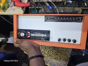 Clea Home Amplifier With Sony Radio.