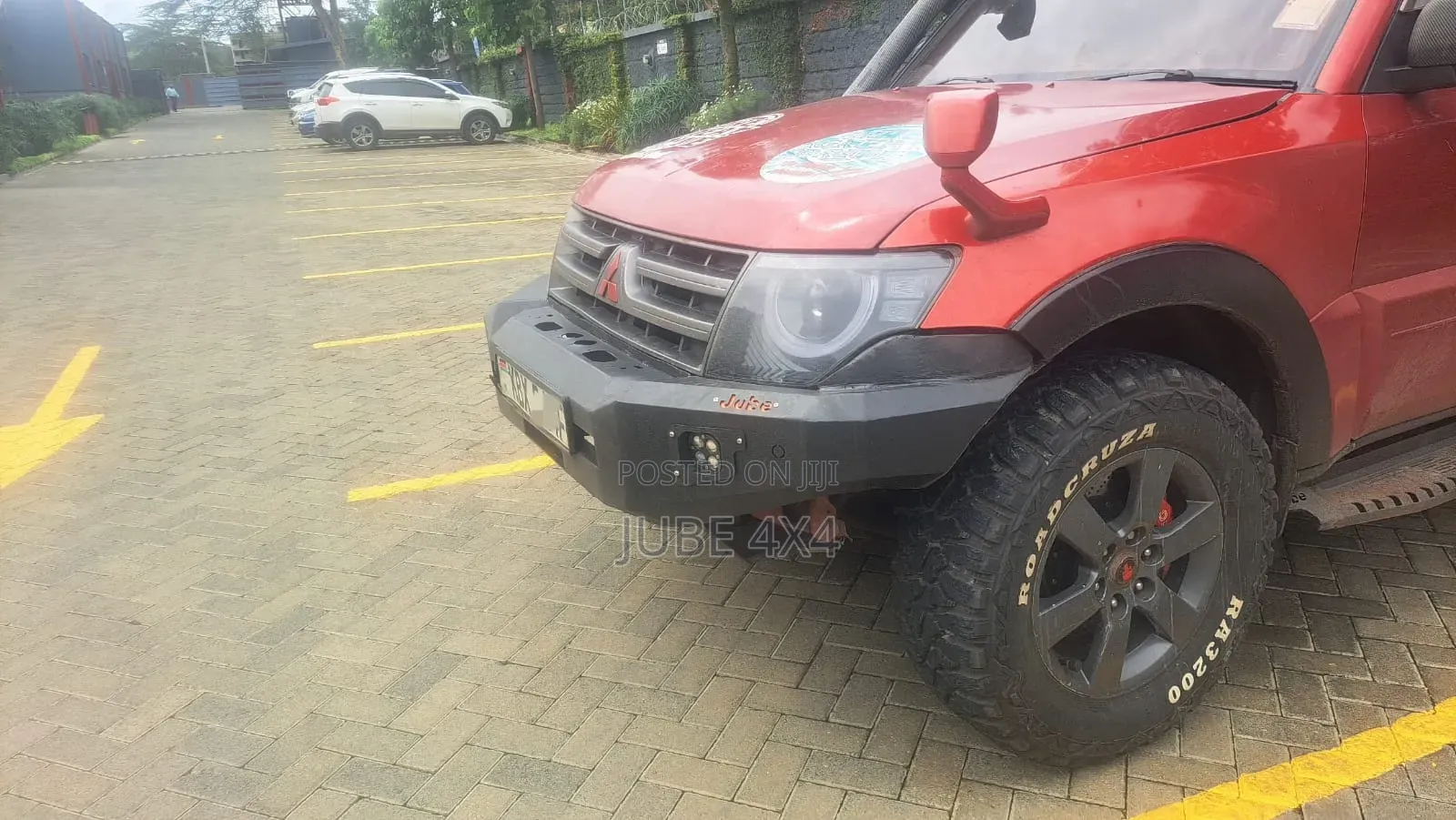 Rocker Bullbar Pajero Gen 4