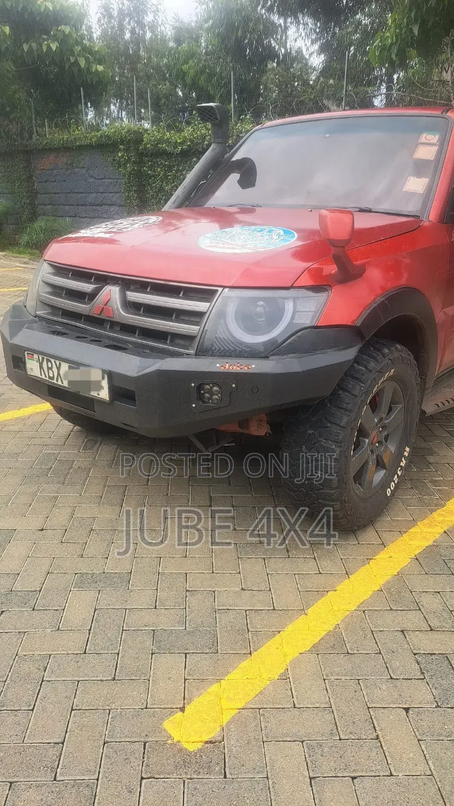Rocker Bullbar Pajero Gen 4