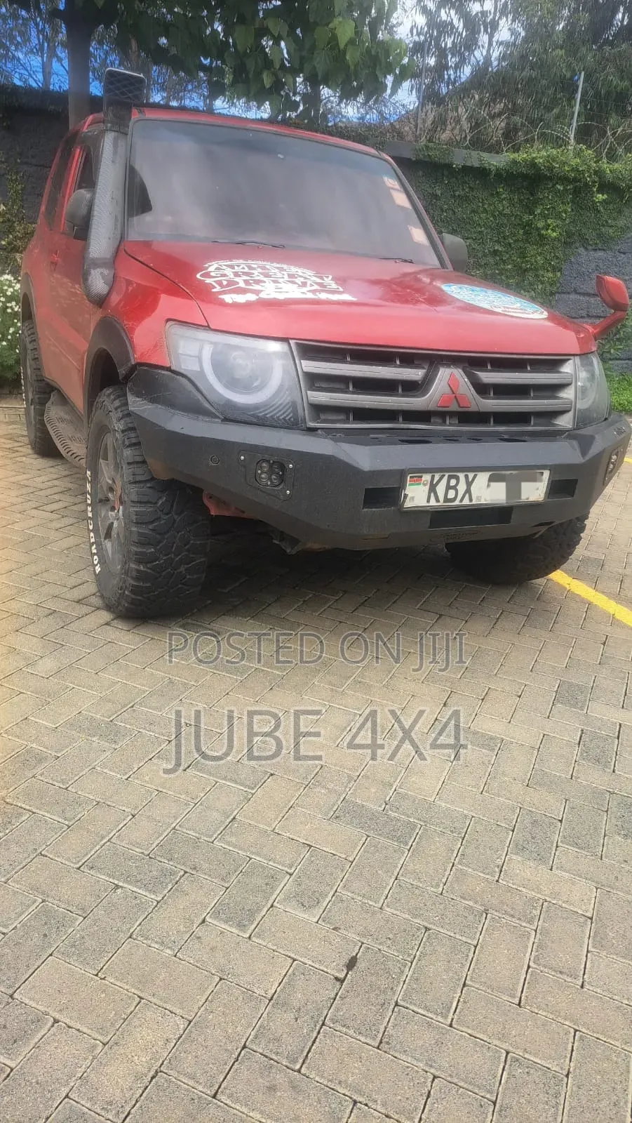 Rocker Bullbar Pajero Gen 4