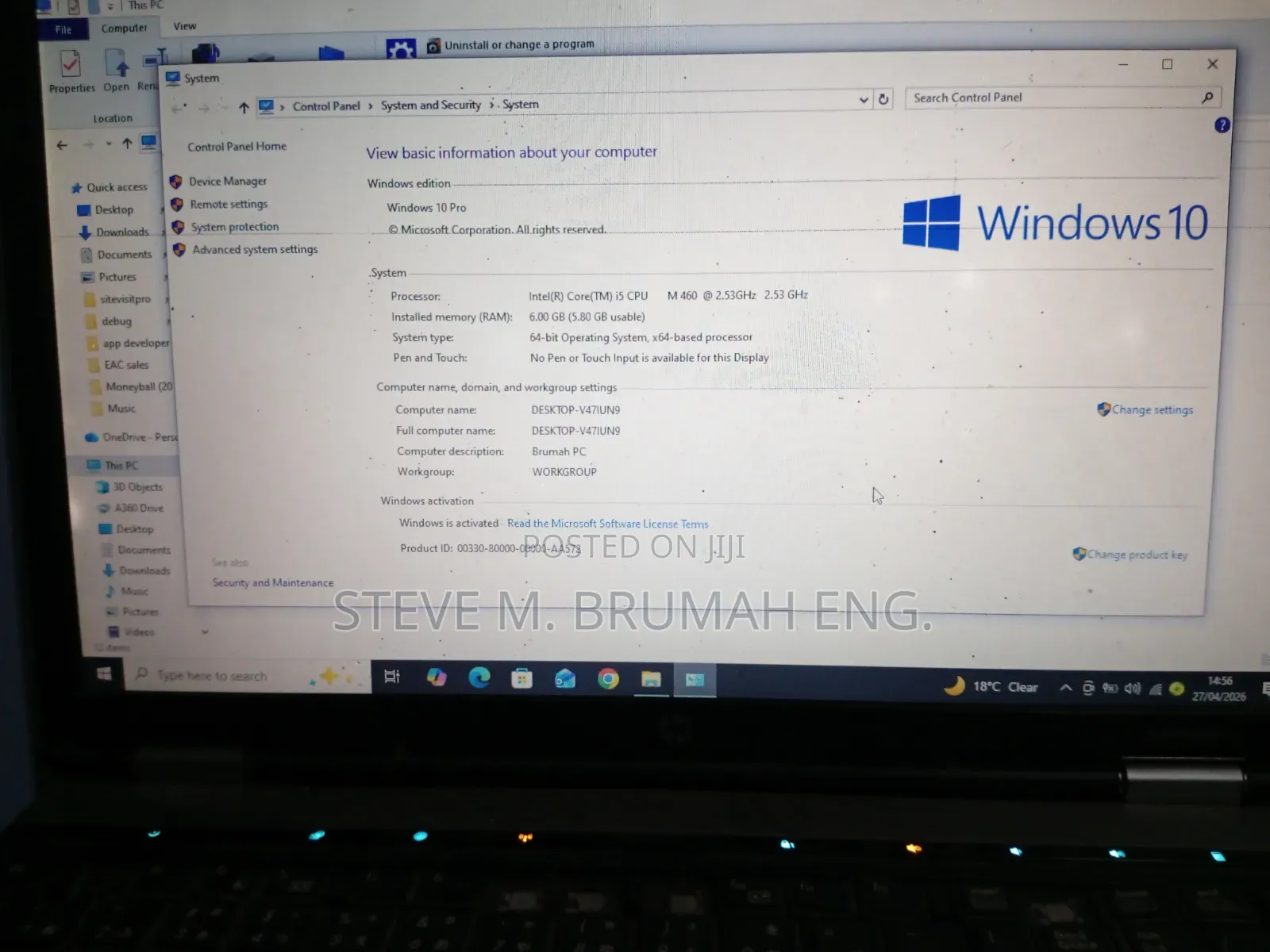 Laptop HP ProBook 6550B 6GB Intel Core i5 HDD 500GB