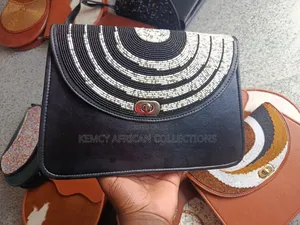 African Beaded Leather Bags