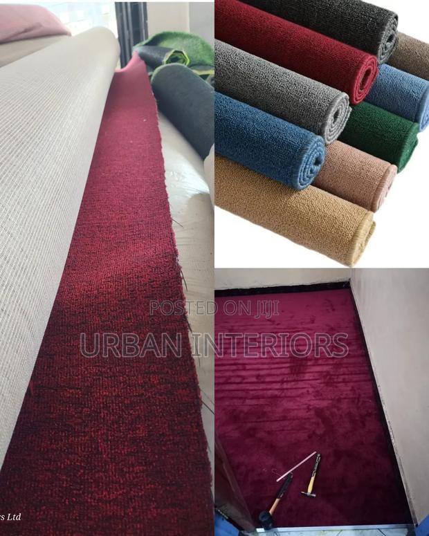 Modern Carpets Modern Carpets Dark Maroon